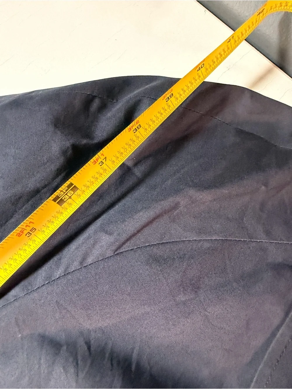 Vintage Aquascutum Aqua 5 Raincoat Dark Navy Mac Trench Coat England 42 L